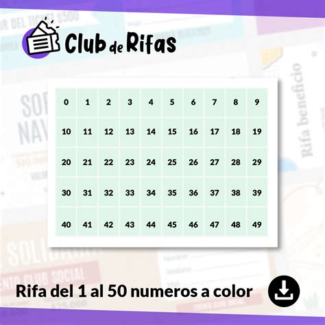 rifa de 25 numeros para imprimir  En Club de Rifas ofrecemos distintos tipos de herramientas según que tipo de resultado debas sortear (números, letras, por